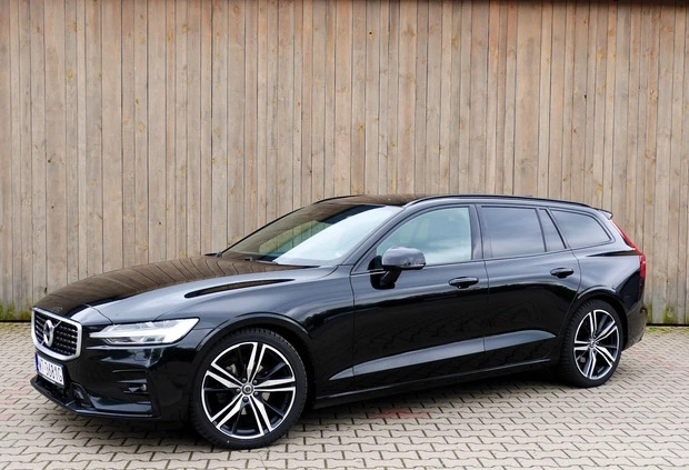 Volvo V60 cena 128900 przebieg: 98400, rok produkcji 2020 z Golczewo małe 497